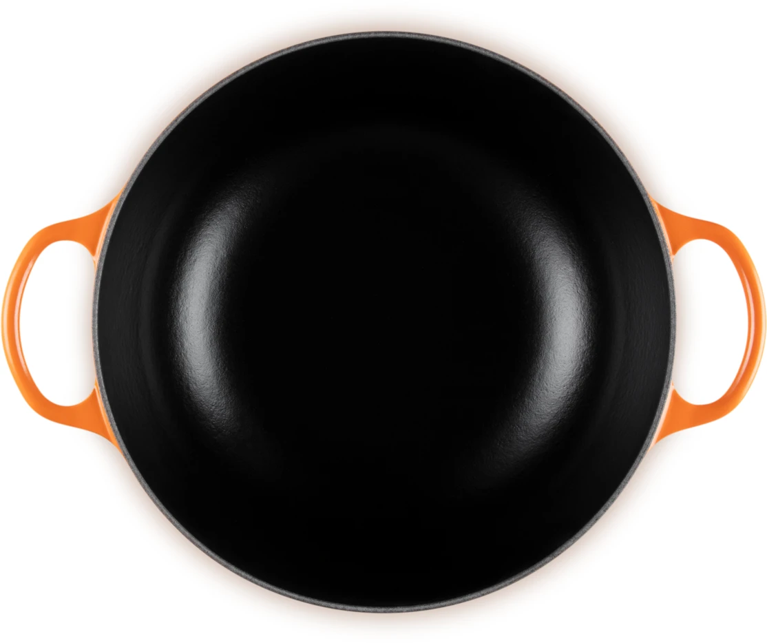 Le Creuset Braadpan Signature - Marmite - Oranjerood - ø 26 Cm / 4.1 Liter 6 Le Creuset Braadpan Signature - Marmite - Oranjerood - ø 26 Cm / 4.1 Liter - Afbeelding 6