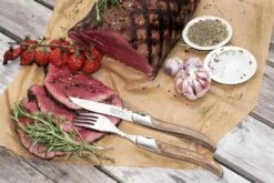 Laguiole Style De Vie Steakvorken Luxury Line Olijfhout 6 Stuks -Le Creuset Winkel Laguiole Luxury Line vorken olijfhout sf gr 7