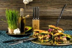 Laguiole Style De Vie Steakmessen Premium Line Black Stonewash 6 Stuks -Le Creuset Winkel Laguiole Premium Line Steakmes Black Stonewasch sf gr 2