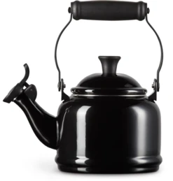 Le Creuset Fluitketel Demi - Ebbenzwart - 1.1 Liter