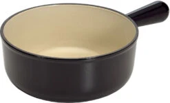 Le Creuset Fonduepan Tradition - Mat Zwart - ø 22 Cm / 2.6 Liter