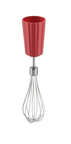 Alessi Staafmixer Set Plissé - Rood - Michele De Lucchi - MDL10S R 13 Alessi Staafmixer Set Plissé - Rood - Michele De Lucchi - MDL10S R -Le Creuset Winkel MDL10 FRU R
