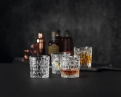 Nachtmann Whiskey Glazen Bossa Nova - 252 Ml - 4 Stuks -Le Creuset Winkel Nachtmann Whiskey Glazen Bossa Nova 252 ml 4 Stuks 3