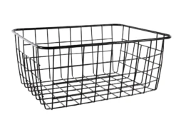 Svenska Living Opbergmandje - Zwart - 28 X 22 Cm