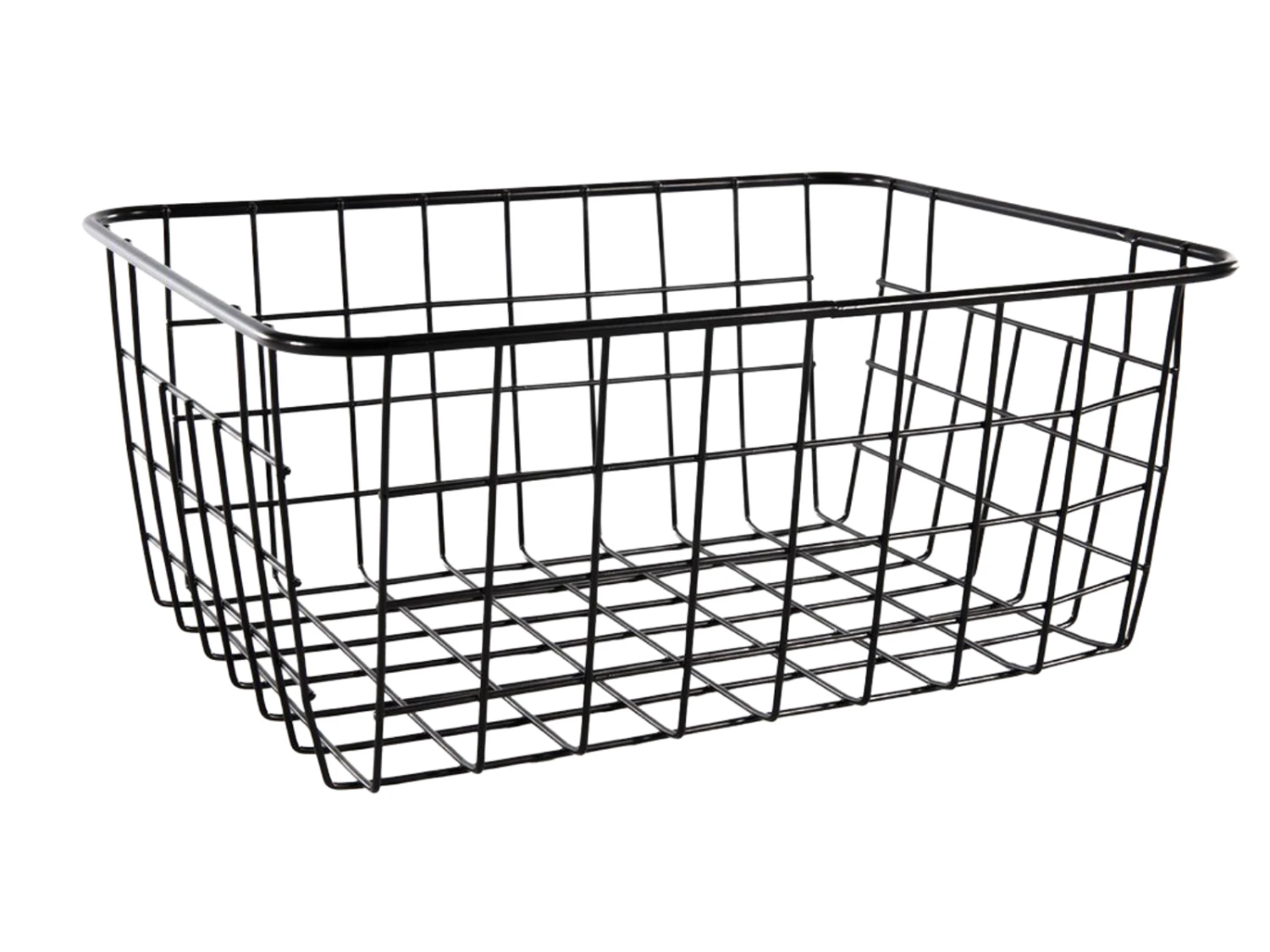 Svenska Living Opbergmandje - Zwart - 28 X 22 Cm 1 Svenska Living Opbergmandje - Zwart - 28 X 22 Cm