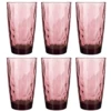 Bormioli Rocco Longdrinkglazen Diamond - Paars - 470 Ml - 6 Stuks