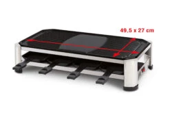 Fritel Gourmetstel RG 2170 -Le Creuset Winkel RG 2170 Raclette Grill 142080 03