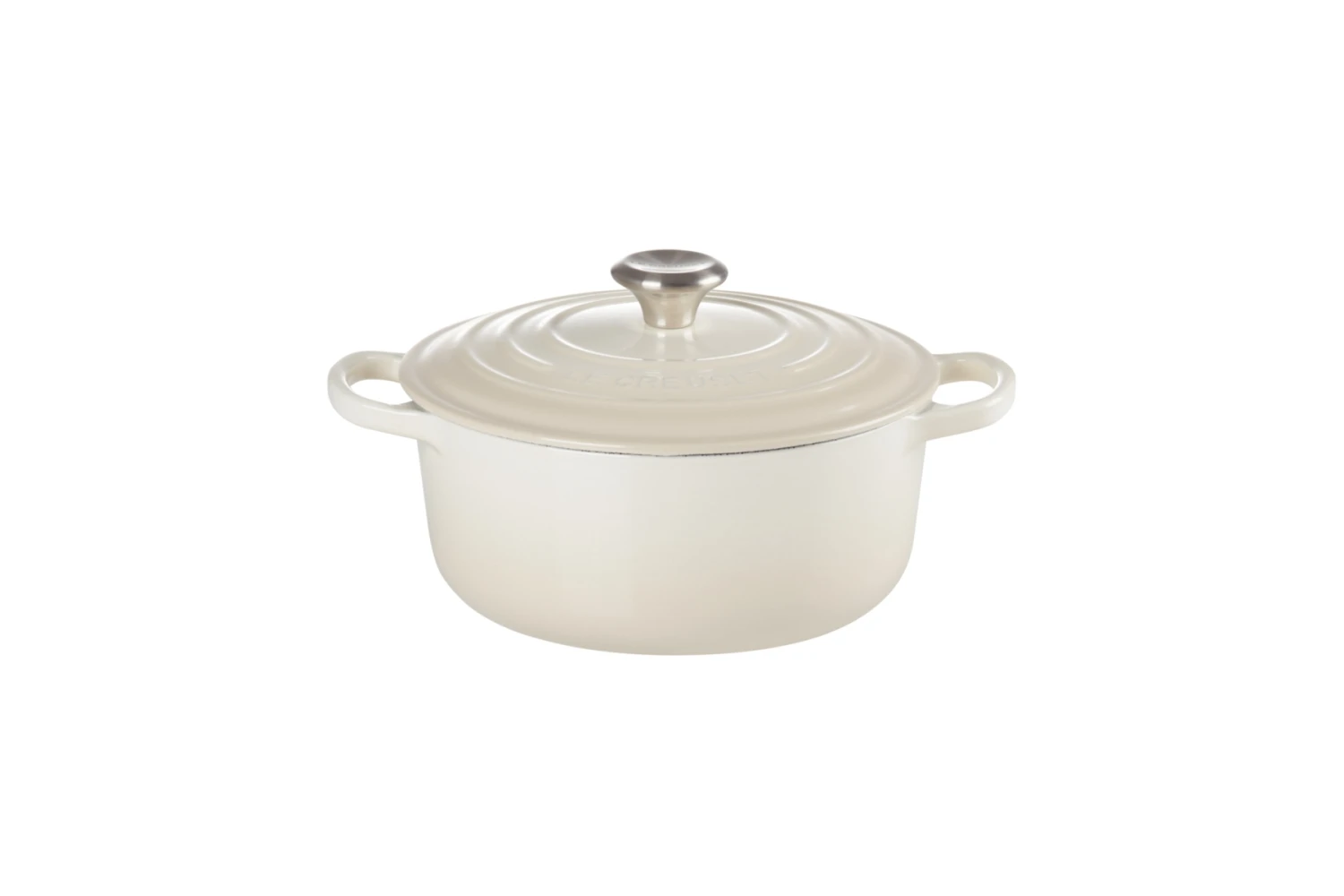 Le Creuset Braadpan Signature - Meringue - ø 20 Cm / 2.4 Liter 3 Le Creuset Braadpan Signature - Meringue - ø 20 Cm / 2.4 Liter - Afbeelding 3