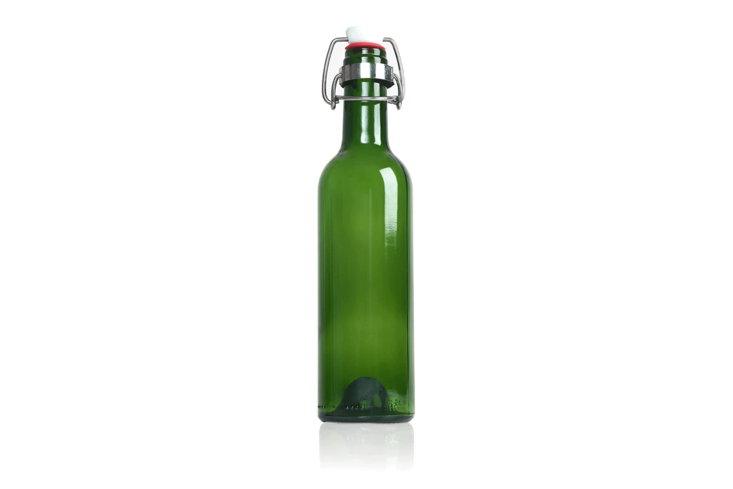 Rebottled Beugelfles / Weckfles - Groen - 375 Ml - Gemaakt Van Gerecyclede Wijnflessen 1 Rebottled Beugelfles / Weckfles - Groen - 375 Ml - Gemaakt Van Gerecyclede Wijnflessen