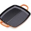 Le Creuset Grillplaat Signature - Oranjerood - 30 X 27 Cm