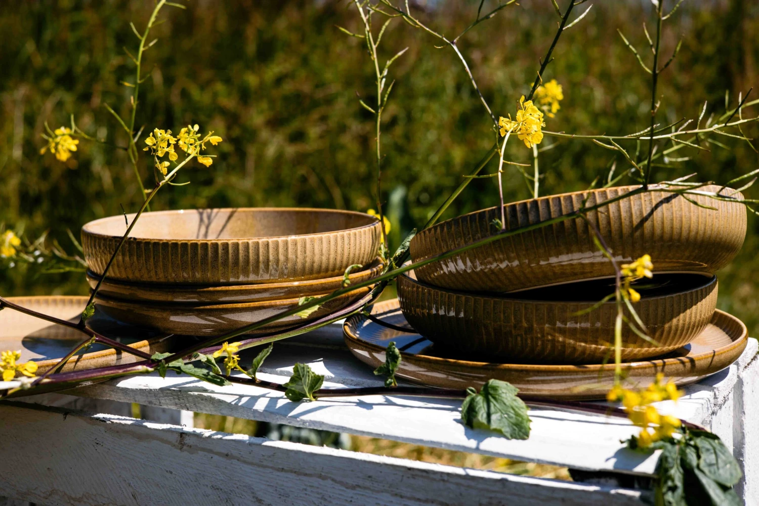 Jay Hill Dinerborden Silhouette ø 27 Cm - 4 Stuks 6 Jay Hill Dinerborden Silhouette ø 27 Cm - 4 Stuks - Afbeelding 6