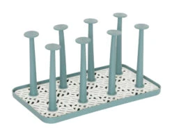 Sareva Afdruiprek Glazen / Flessendroger - Groen - 8 Glazen 12 Sareva Afdruiprek Glazen / Flessendroger - Groen - 8 Glazen -Le Creuset Winkel Sareva Glazenhouders 01
