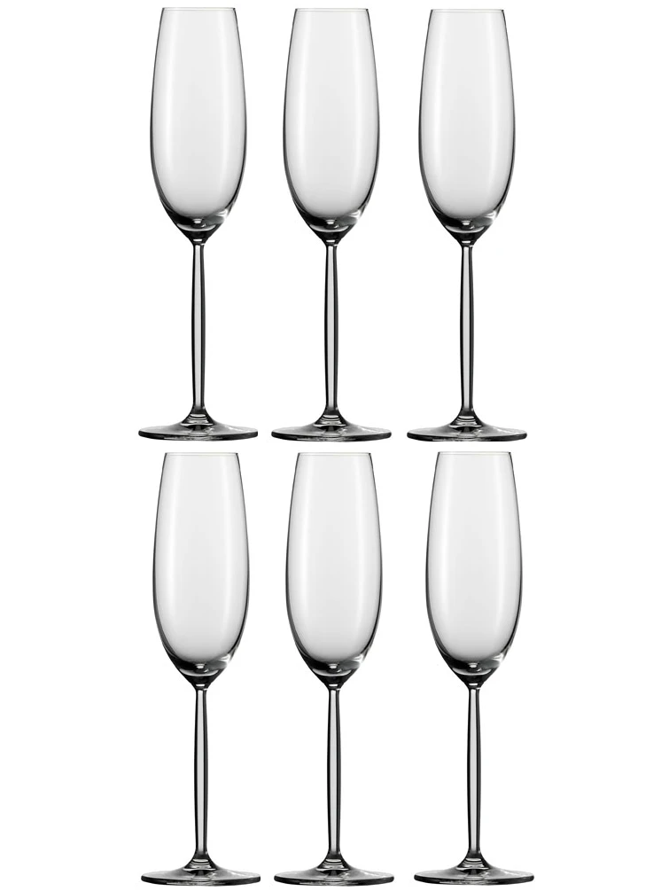Schott Zwiesel Champagneglazen Diva - 220 Ml - 6 Stuks 3 Schott Zwiesel Champagneglazen Diva - 220 Ml - 6 Stuks - Afbeelding 3