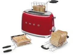 SMEG Broodjes Opwarmrek Voor SMEG Broodrooster 2 X 2 -Le Creuset Winkel TSBW01 1 scaled