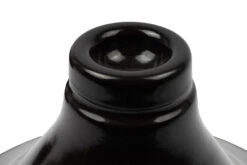 Cookinglife Tajine Regas - Aardewerk - Zwart - ø 32 Cm / 3 Liter -Le Creuset Winkel Tajine zwart details