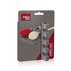 Vacu Vin Lepelhouder - Grijs -Le Creuset Winkel UtensilRest Grey Packshot VV9