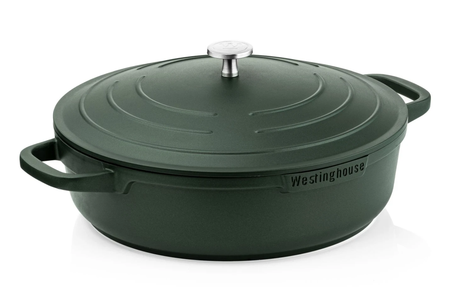 Westinghouse Hapjespan Performance - Gracious Green - ø 28 Cm / 4.1 Liter - Standaard Anti-aanbaklaag 1 Westinghouse Hapjespan Performance - Gracious Green - ø 28 Cm / 4.1 Liter - Standaard Anti-aanbaklaag