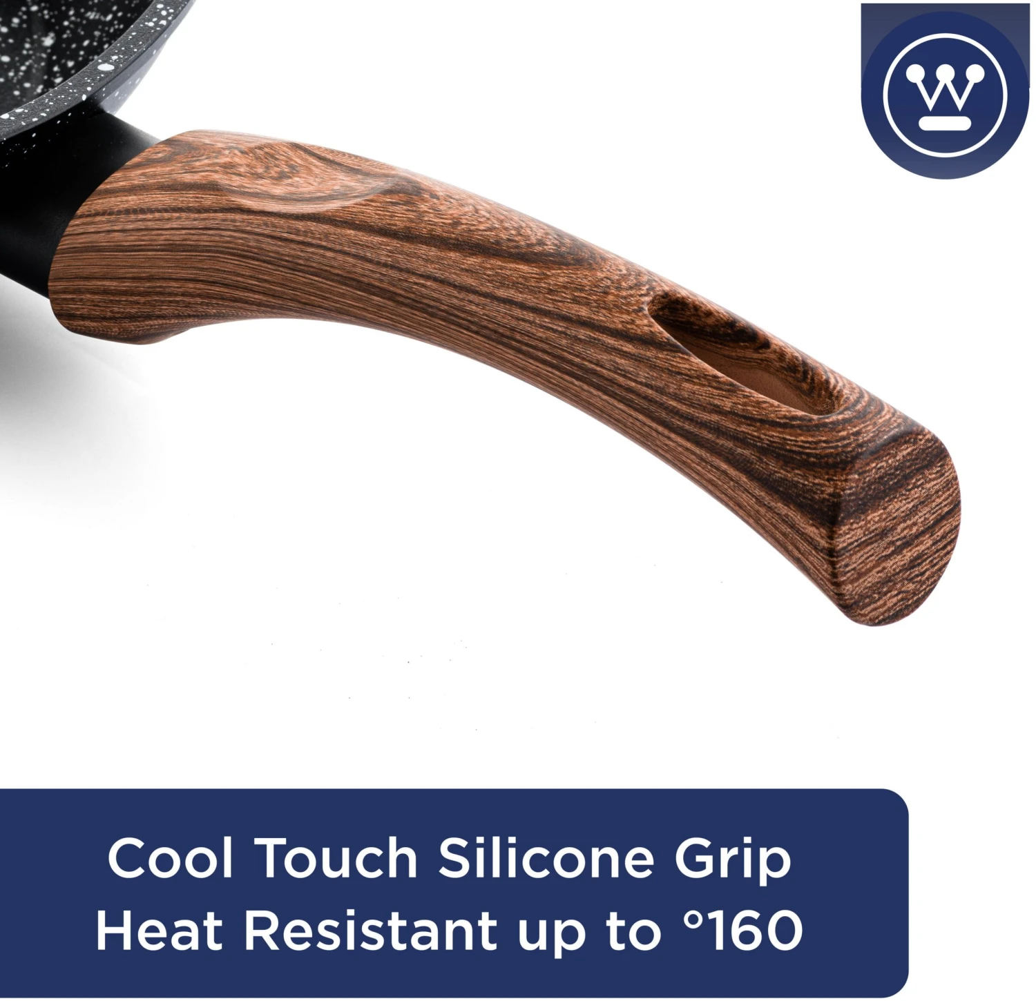 Westinghouse Pannenkoekenpan - Zwart - ø 26 Cm - Standaard Anti-aanbaklaag 2 Westinghouse Pannenkoekenpan - Zwart - ø 26 Cm - Standaard Anti-aanbaklaag - Afbeelding 2