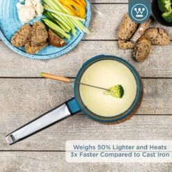 Westinghouse Steelpan Performance - Bravery Blue - ø 18 Cm / 1.9 Liter -Le Creuset Winkel WCSP0095N18BL 2