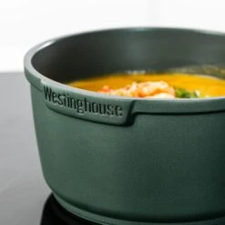 Westinghouse Steelpan Performance - Gracious Green - ø 18 Cm / 1.9 Liter 18 Westinghouse Steelpan Performance - Gracious Green - ø 18 Cm / 1.9 Liter -Le Creuset Winkel WCSP0095N18SG 11