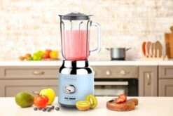 Westinghouse Blender Retro Collections - Blauw - 1.5 Liter - WKBE221BU -Le Creuset Winkel WKBE221BU Table Blender BLUE Lifestyle scaled