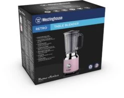 Westinghouse Blender Retro Collections - Roze - 1.5 Liter - WKBE221WH -Le Creuset Winkel WKBE221PK 3D Box