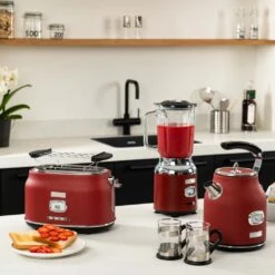 Westinghouse Blender Retro Collections - Cranberry Red - 1.5 Liter - WKBE221RD 14 Westinghouse Blender Retro Collections - Cranberry Red - 1.5 Liter - WKBE221RD -Le Creuset Winkel WKBE221RD Retro Table Blender 5