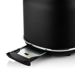 Westinghouse Broodrooster Retro Collections - 2 Sleuven - Liquorice Black - WKTTB857BK -Le Creuset Winkel WKTTB857BK Retro 2 Slice Toaster 4