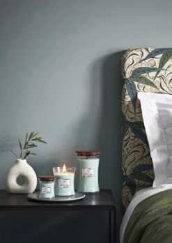 WoodWick Geurkaars Ellipse Sagewood & Seagrass - 9 Cm / 19 Cm -Le Creuset Winkel YC SS23 1629 HRC