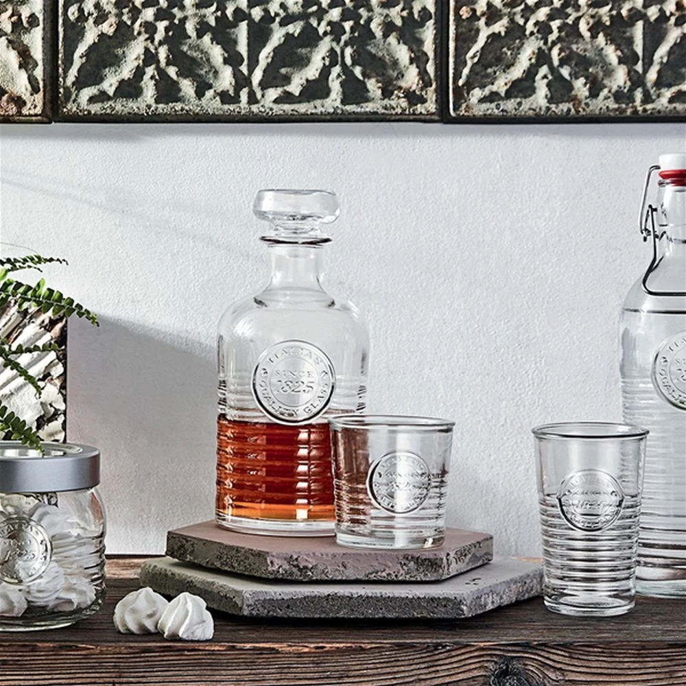 Bormioli Rocco Whiskey Karaf Officina 1825 - Transparant - 1 Liter 3 Bormioli Rocco Whiskey Karaf Officina 1825 - Transparant - 1 Liter - Afbeelding 3