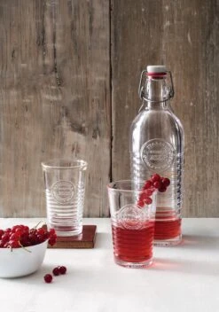 Bormioli Rocco Beugelflessen / Weckflessen Officina 1825 - Transparant - 1.2 Liter - 4 Stuks -Le Creuset Winkel bormioli oficina 1