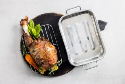 KitchenCraft Braadslede Met Rooster - 27 X 20 Cm -Le Creuset Winkel boxjh6ptxrg2u8pnip4m 64093
