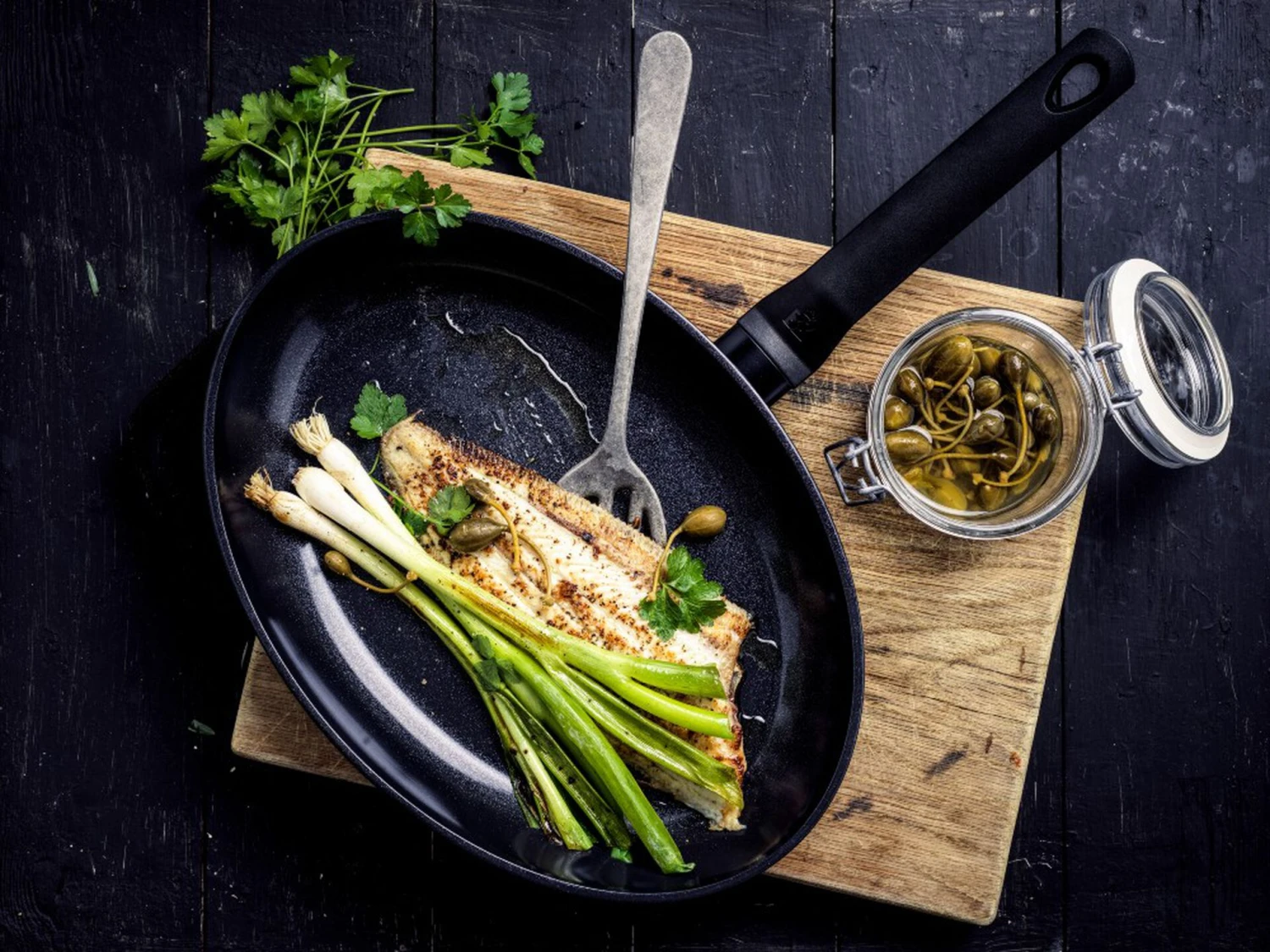 BK Vispan Easy Induction - ø 32 Cm - Keramische Anti-aanbaklaag 3 BK Vispan Easy Induction - ø 32 Cm - Keramische Anti-aanbaklaag - Afbeelding 3