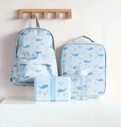 A Little Lovely Company Koeltas - Oceaan -Le Creuset Winkel cbocbu16 lr 6 cool bag ocean