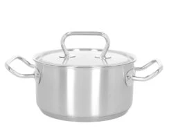 Demeyere - 4 Delige Pannenset (Kookpan ø 18 / 20 / 24 Cm + Steelpan ø 18 Cm) + Deksels Classic 3 - RVS -Le Creuset Winkel classic 40850 869 0 01