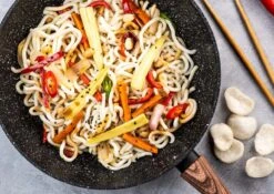 Westinghouse Wokpan Marble Wood - ø 30 Cm - Standaard Anti-aanbaklaag 5 Westinghouse Wokpan Marble Wood - ø 30 Cm - Standaard Anti-aanbaklaag -Le Creuset Winkel dsvsdc