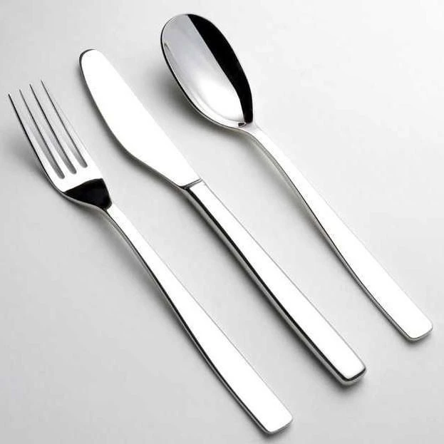 Alessi Tafelvork Knifeforkspoon - AJM22/2 - Door Jasper Morrison 2 Alessi Tafelvork Knifeforkspoon - AJM22/2 - Door Jasper Morrison - Afbeelding 2