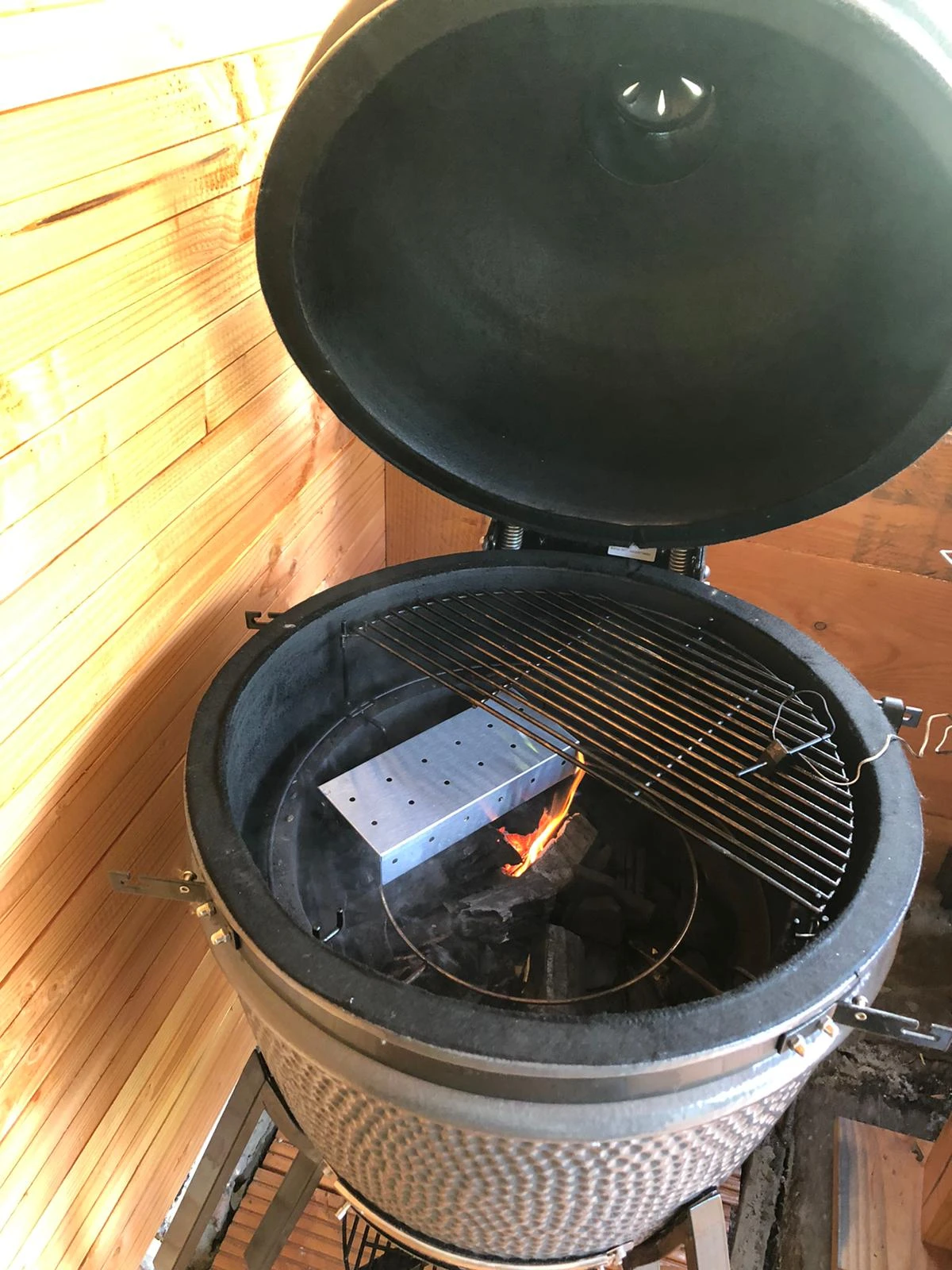 Jay Hill BBQ Smoker Box / Rookbox - RVS - 22 X 9 X 4 Cm 5 Jay Hill BBQ Smoker Box / Rookbox - RVS - 22 X 9 X 4 Cm - Afbeelding 5