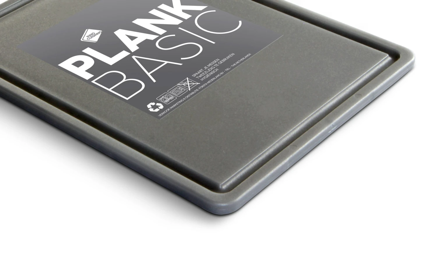 Inno Cuisinno Snijplanken Basic - 35 X 25 Cm - Grijs - 2 Stuks 2 Inno Cuisinno Snijplanken Basic - 35 X 25 Cm - Grijs - 2 Stuks - Afbeelding 2