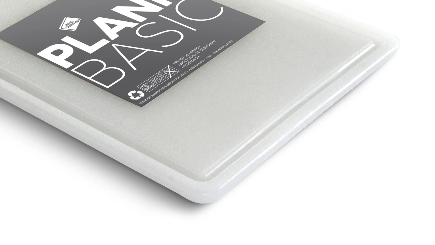 Inno Cuisinno Snijplank 35 X 25 Cm Wit - 2 Stuks 2 Inno Cuisinno Snijplank 35 X 25 Cm Wit - 2 Stuks - Afbeelding 2