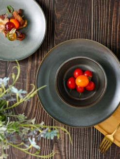 Jay Hill Diep Bord Pinta ø 21 Cm - 4 Stuks -Le Creuset Winkel jay hill servies pinta 2 1