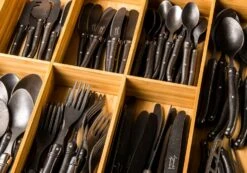 Laguiole Style De Vie Kaasmes Black Stonewash -Le Creuset Winkel kaasmes laguiole black stonewash enkel sf gr 3