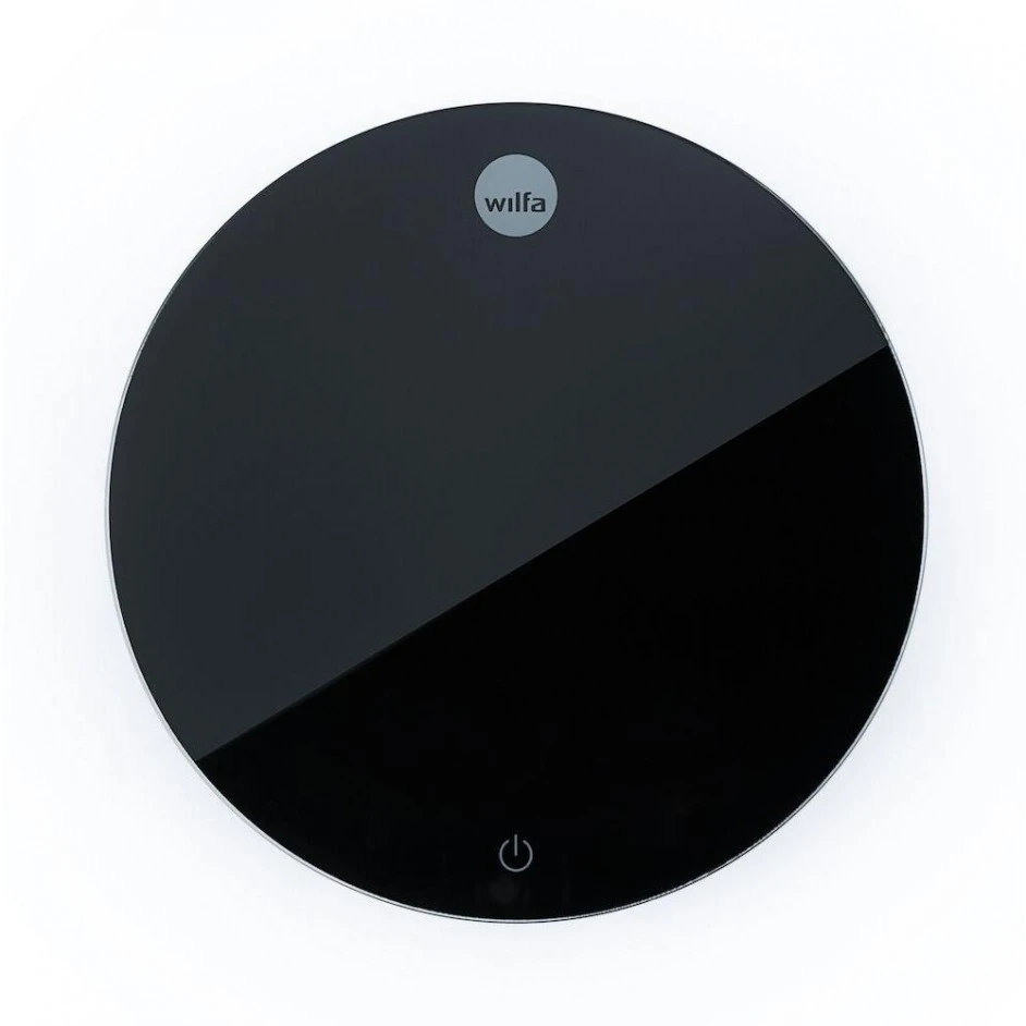 Wilfa Precisie Keukenweegschaal Uniform Zwart 1 Wilfa Precisie Keukenweegschaal Uniform Zwart