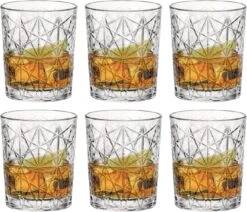 Bormioli Rocco Whiskey Glazen Lounge - 390 Ml - 6 Stuks