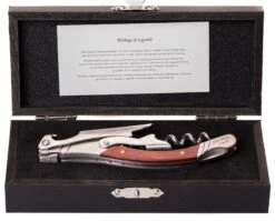 Jay Hill Kurkentrekker / Kelnersmes Laguiole - Rozenhout -Le Creuset Winkel kurkentrekker 1