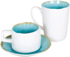 Cosy & Trendy Koffieschotel Laguna Azzurro ø 15 Cm -Le Creuset Winkel laguna azzurro koppen 1
