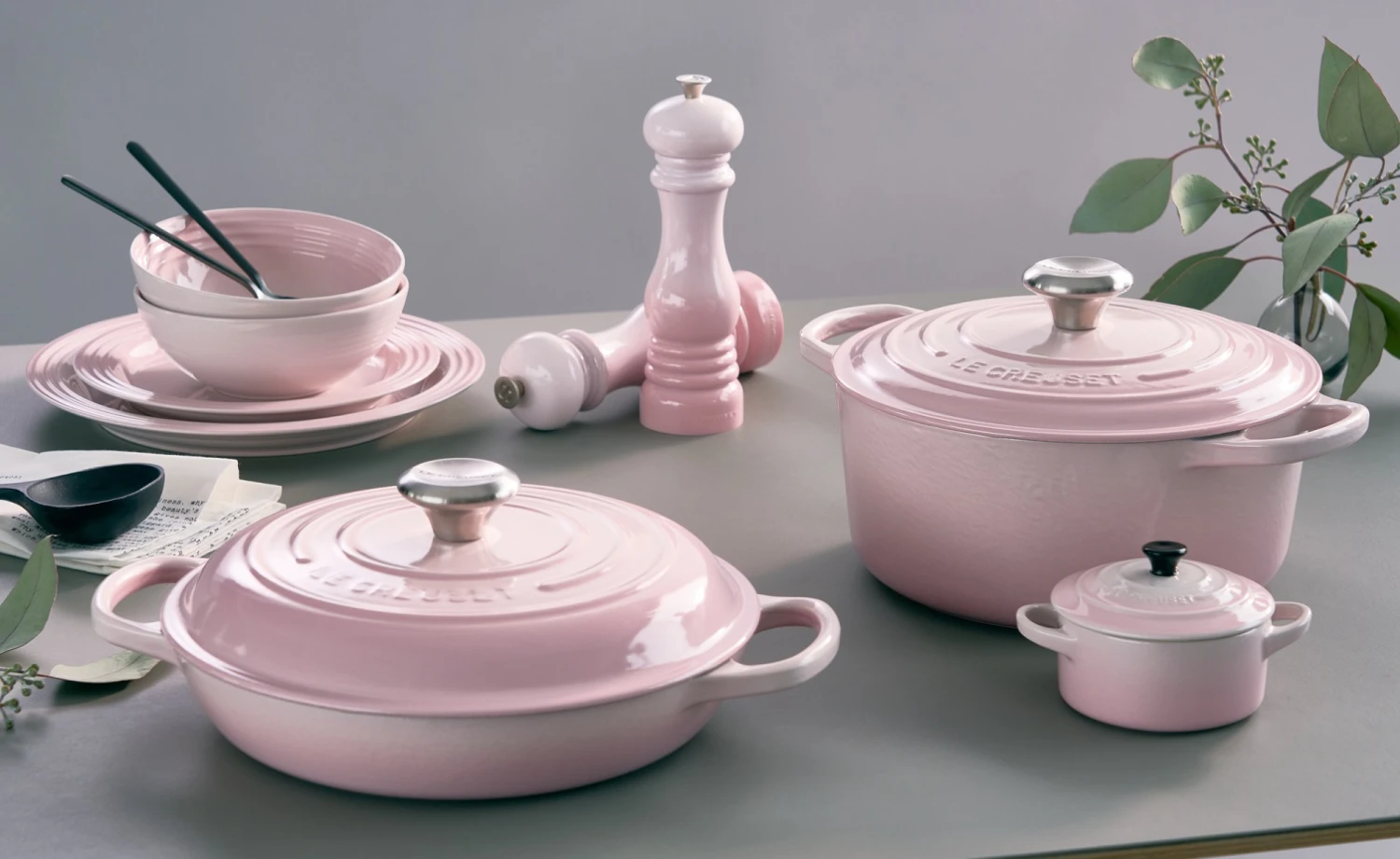Le Creuset Zoutmolen - Shell Pink - 21 Cm 2 Le Creuset Zoutmolen - Shell Pink - 21 Cm - Afbeelding 2