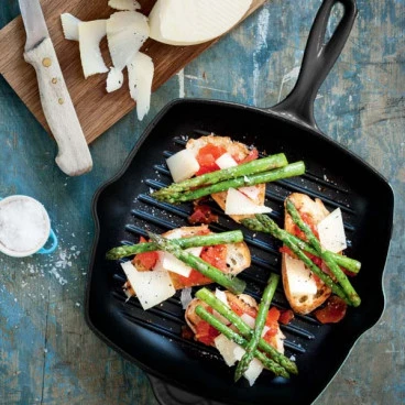 Le Creuset Grillpan Signature - Mat Zwart -26 X 26 Cm - Geëmailleerde Anti-aanbaklaag 3 Le Creuset Grillpan Signature - Mat Zwart -26 X 26 Cm - Geëmailleerde Anti-aanbaklaag - Afbeelding 3