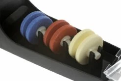 Minosharp Messenslijper / Waterslijper 0550BR Plus 3 -Le Creuset Winkel minosharp waterslijper 0550BR wieltjes