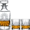 Cookinglife Whiskey Set (karaf & Whiskey Glazen) Moy - 3 Delige Set